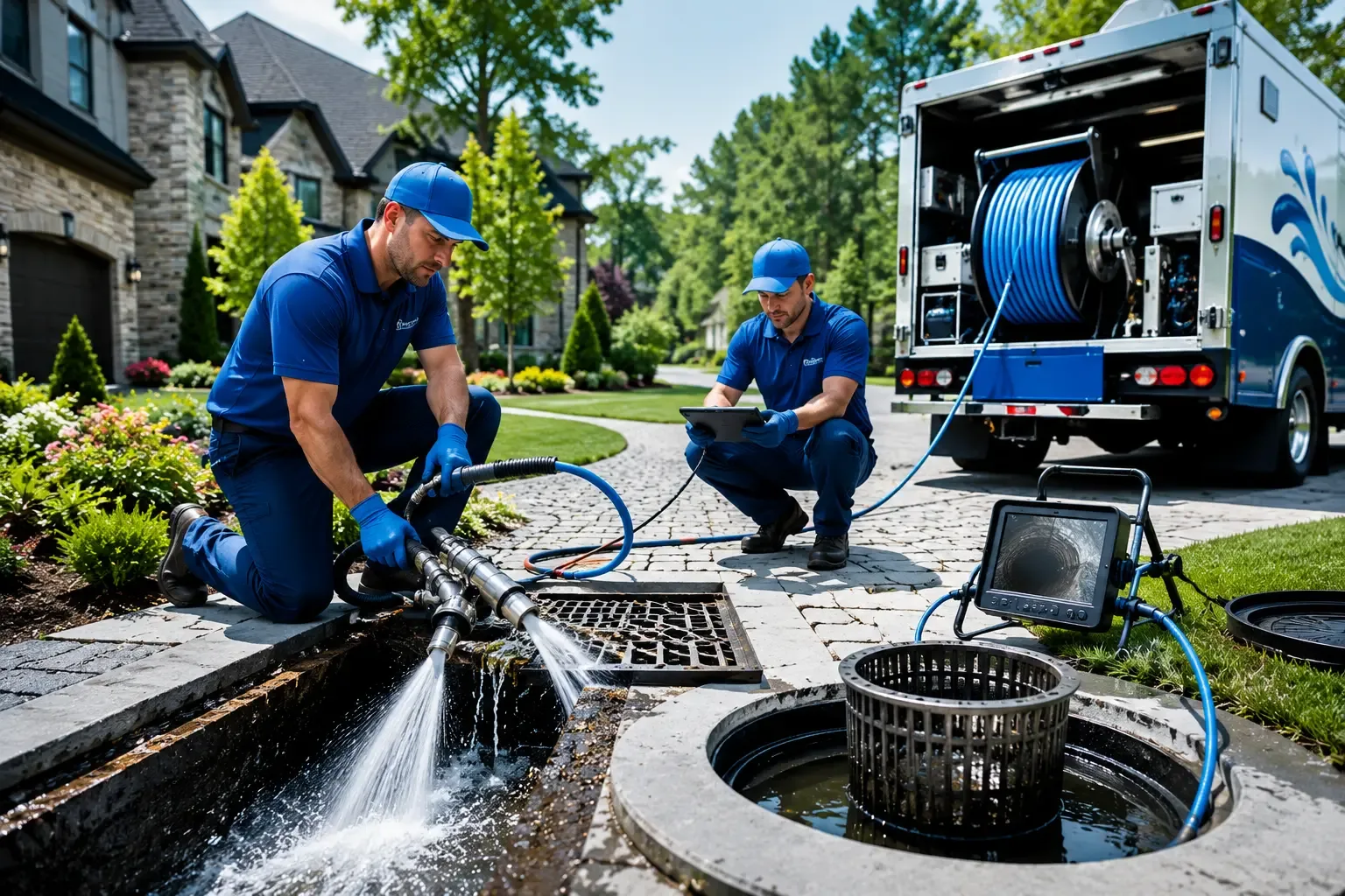 Local outdoor drain cleaning professionals in Lucas, IA