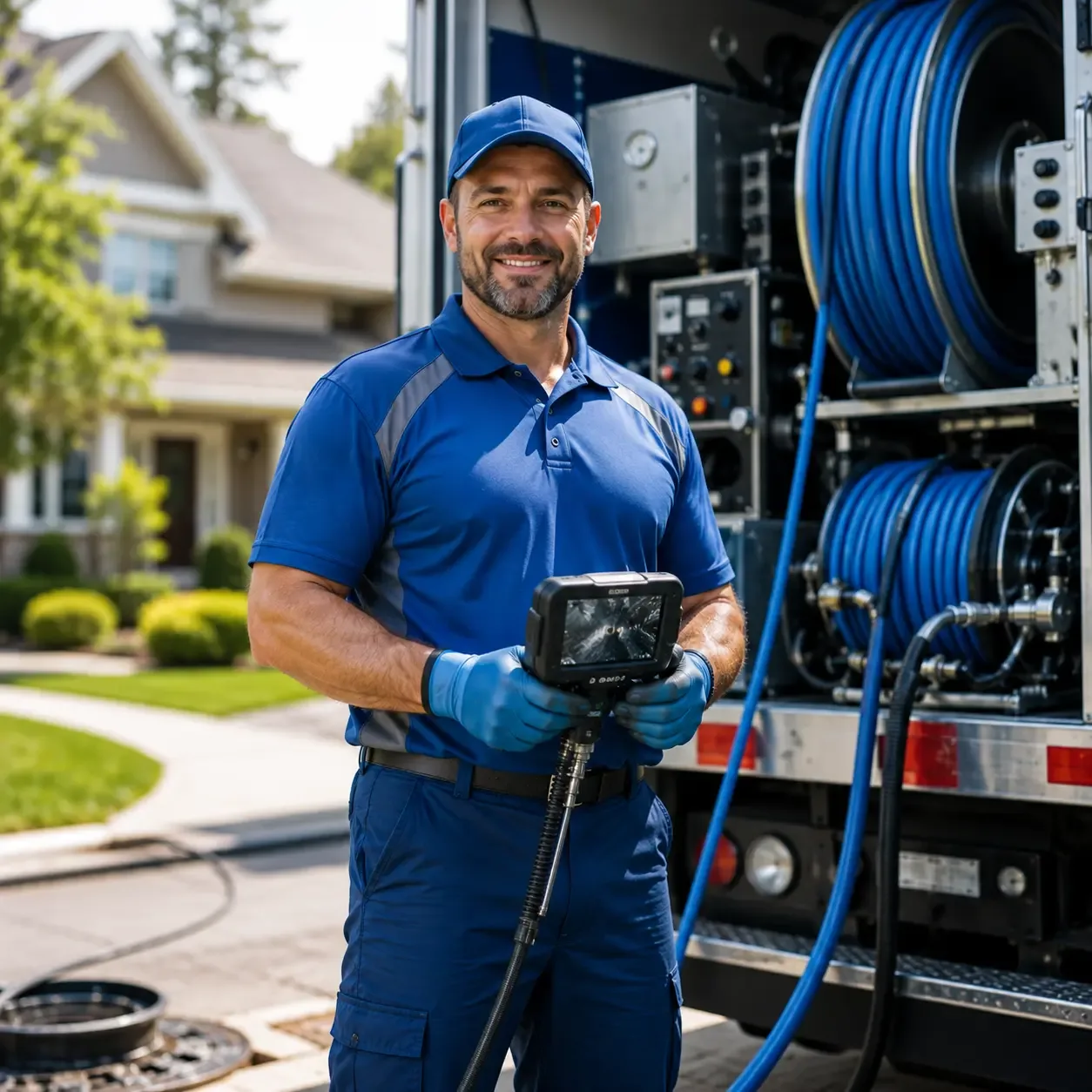 Local outdoor drain cleaning specialists in Lucas, IA